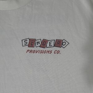 Sendero Provisions Co. Cream Cow Chip T-Shirt- XL